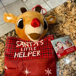 NWT Rudolph Christmas Stocking